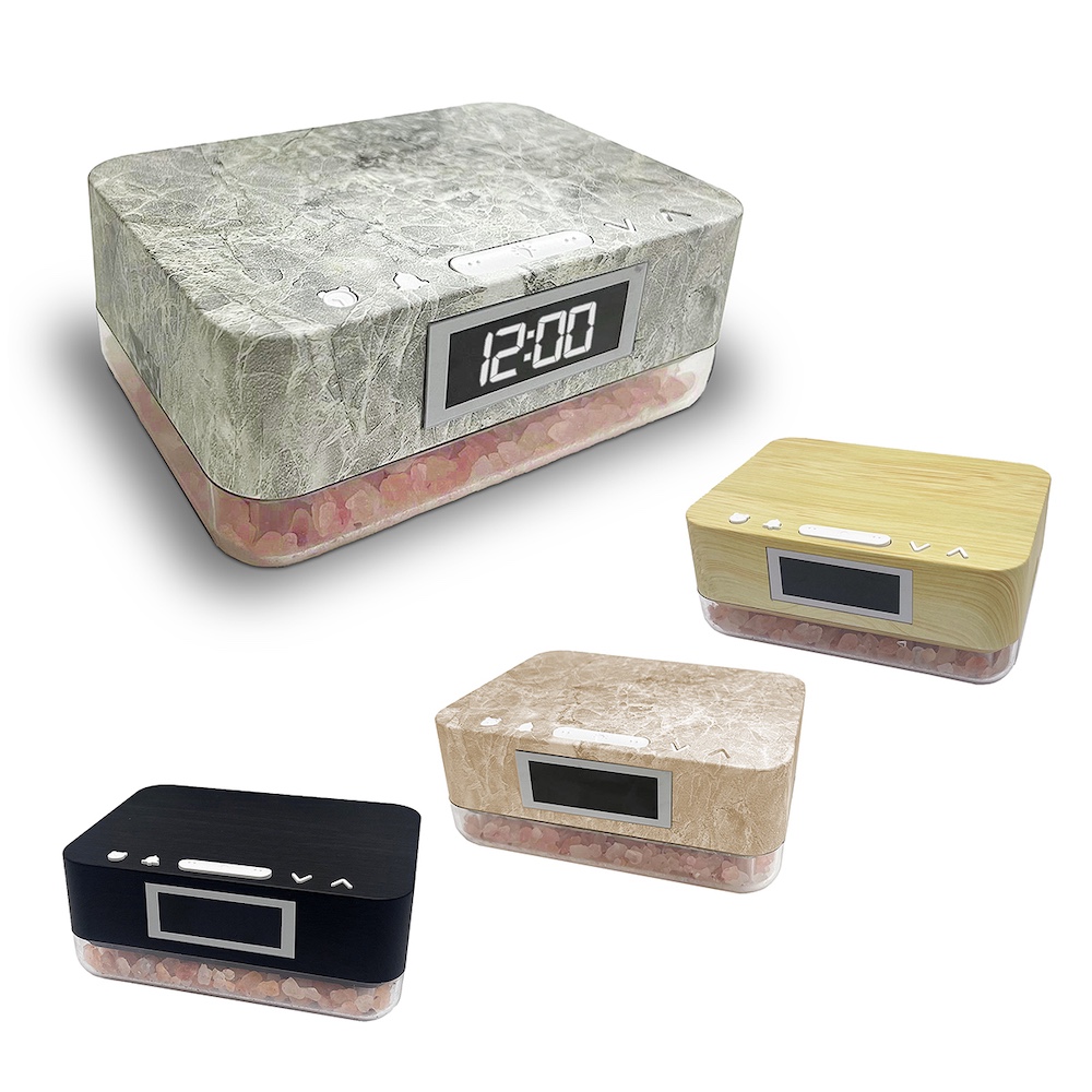 with Himalayan Salt Base + 3 Level LED Lamp Header Image